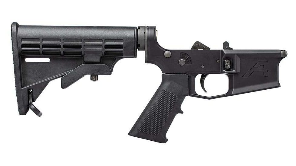 Aero Precision M4E1 Complete Lower Firearm Receiver and M4 carbine Stock Combo