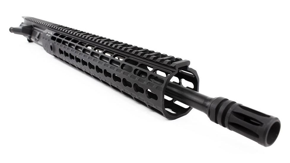 Aero Precision Complete Upper Receiver, M4E1, 14.7in, 5.56 Mid Pencil Barrel, EK-12 HG Gen 2, Anodized Black, APAR640231P38