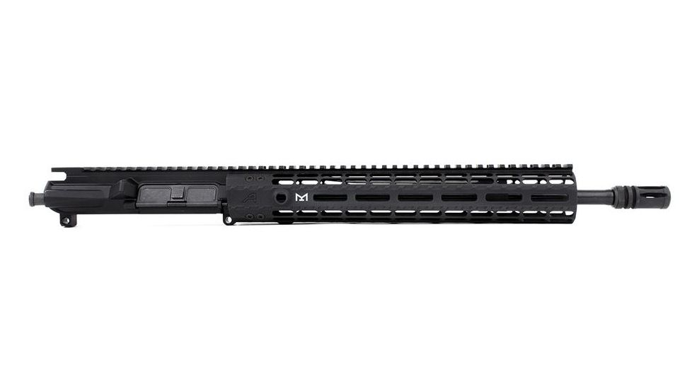 Aero Precision Complete Upper Receiver, M4E1, 14.7in, 5.56 Mid Pencil Barrel, EM-12 HG Gen 2, Anodized Black, APAR640231M38