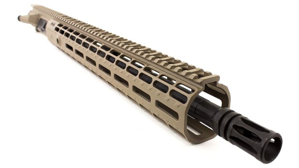 Aero Precision M4E1 Complete Upper Receiver, 16in, 5.56, M4, Carbine Barrel, EM-15 HG Gen 2, FDE Cerakote, APAR640252M6