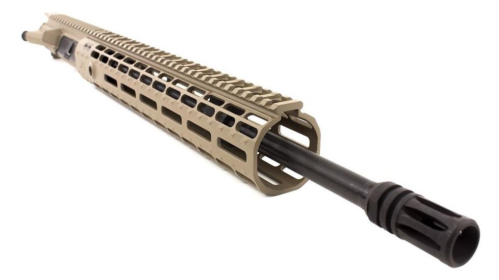 Aero Precision Complete Upper Receiver, M4E1, 16in, 5.56 Mid Pencil Barrel, EM-12 HG Gen 2, FDE Cerakote, APAR640232M39