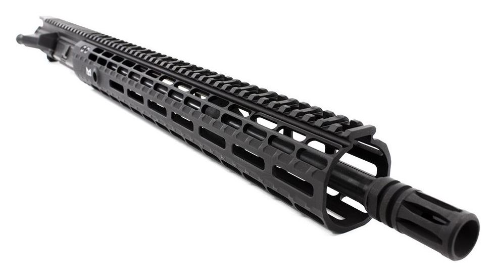 Aero Precision Complete Upper Receiver, M4E1, 16in, 5.56 Mid Pencil Barrel, EM-15 HG Gen 2, Anodized Black, APAR640251M39