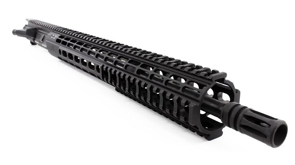 Aero Precision Complete Upper Receiver, M4E1, 16in, 5.56 Mid Pencil Length Barrel, EQ-15 Gen 2 Handguard, Anodized Black, APAR640251Q39