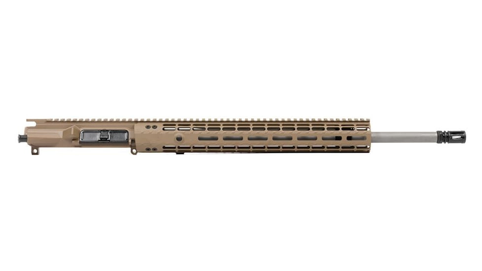 Aero Precision M4E1 Complete Upper, 20in 6.5 Grendel Stainless Steel Barrel, EM15 Gen 2 HG, FDE Cerakote, APAR640252M53