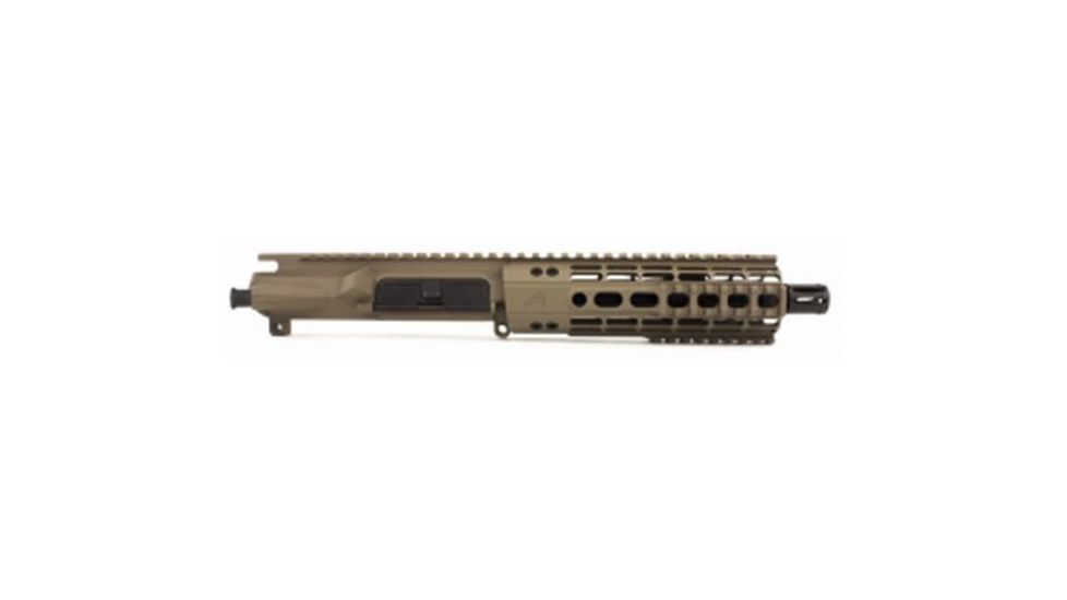 Aero Precision M4E1 Complete Upper Receiver, AR-15, 7.5 in Rifle Length Barrel, 7 in Quad Rail Handguard, No BCH/CH, Magpul Cerakote, Flat Dark Earth, APAR640212Q0
