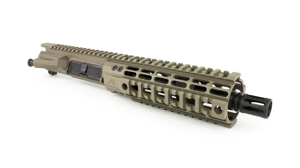 Aero Precision M4E1 Complete Upper Receiver, AR-15, 7.5 in Rifle Length Barrel, 7 in Quad Rail Handguard, No BCH/CH, Magpul Cerakote, Flat Dark Earth, APAR640212Q0
