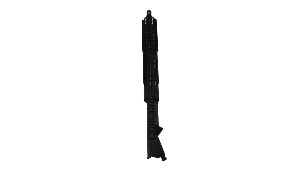 Aero Precision M4E1 Mid Barrel Complete Upper Receiver w/Flash Hider, AR-15, 5.56x45mm NATO, 16in Mid Length Barrel, 15in Quad Rail Handguard, No BCG/CH, Anodized, Black, APAR640251Q7