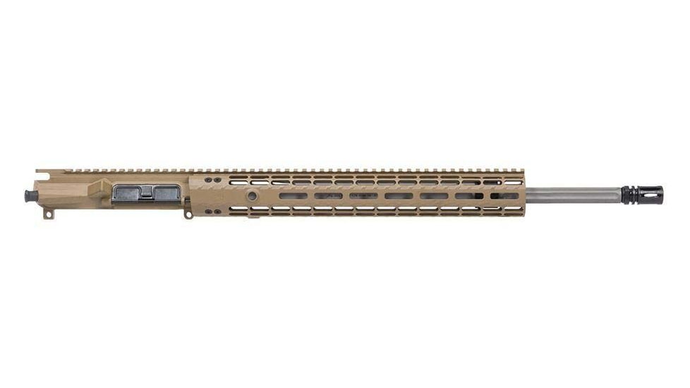 Aero Precision M4E1-E Complete Upper, 20in .223 Wylde Fluted BRL 15in M-Lok Gen2 HG, FDE, APAR600252M60