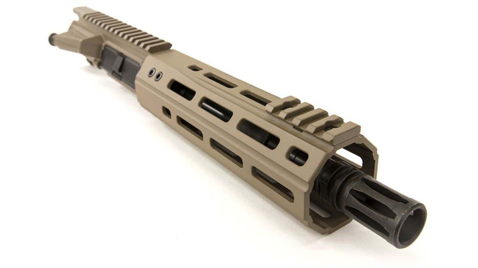 Aero Precision M4E1-E Complete Upper, 7.5in 5.56 Barrel, Quantum 7in M-LOK Handguard, Flat Dark Earth, APAR640111M0