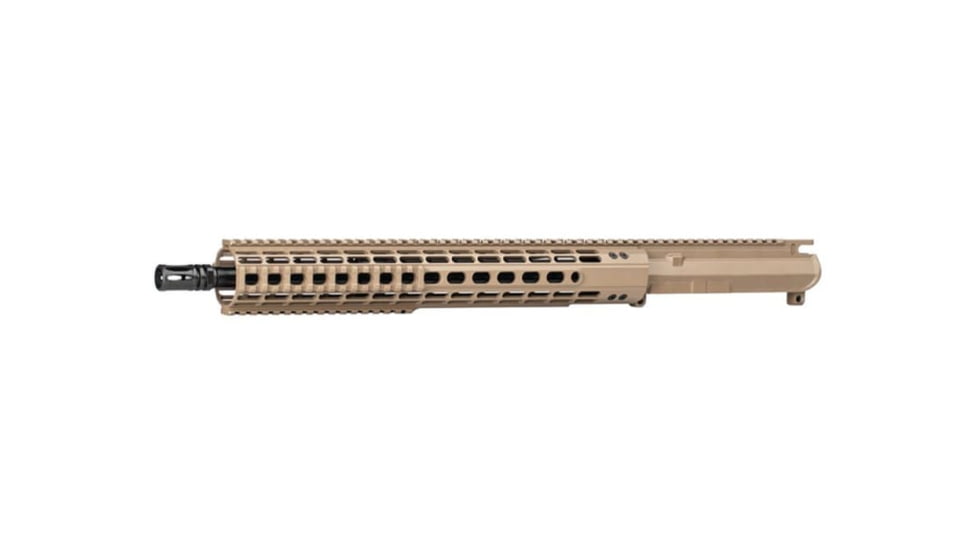 Aero Precision M4E1-E EQ15 Complete Upper, 5.56 x 45, 16inch, HBAR, Mid Length, 1-7 Twist, 1/2 x 28 Thread, Cerakote, FDE, APAR600224Q97