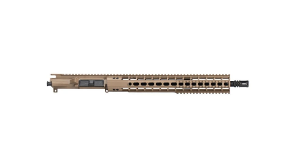 Aero Precision M4E1-E EQ15 Complete Upper, 5.56 x 45, 16inch, HBAR, Mid Length, 1-7 Twist, 1/2 x 28 Thread, Cerakote, FDE, APAR600224Q97