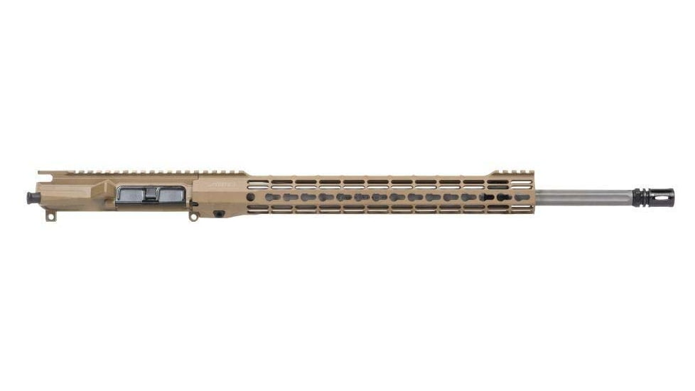 Aero Precision M4E1-T Complete Upper, 20in .223 Wylde Fluted BRL 15in M-LOK ATLAS S-ONE HG, FDE, APAR700315M60