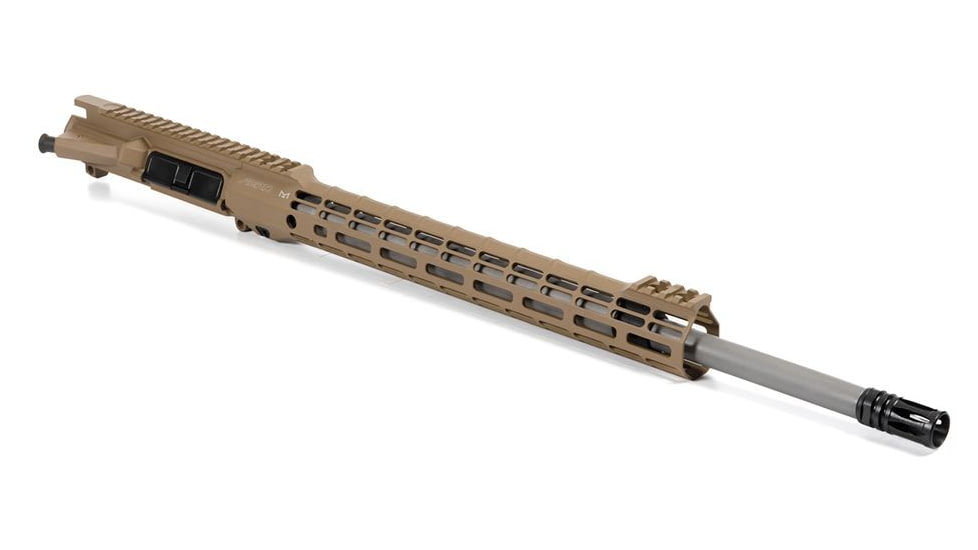 Aero Precision M4E1-T Complete Upper, 20in 6.5 Grendel Stainless Steel Barrel, SM15, FDE Cerakote, APAR700335M53