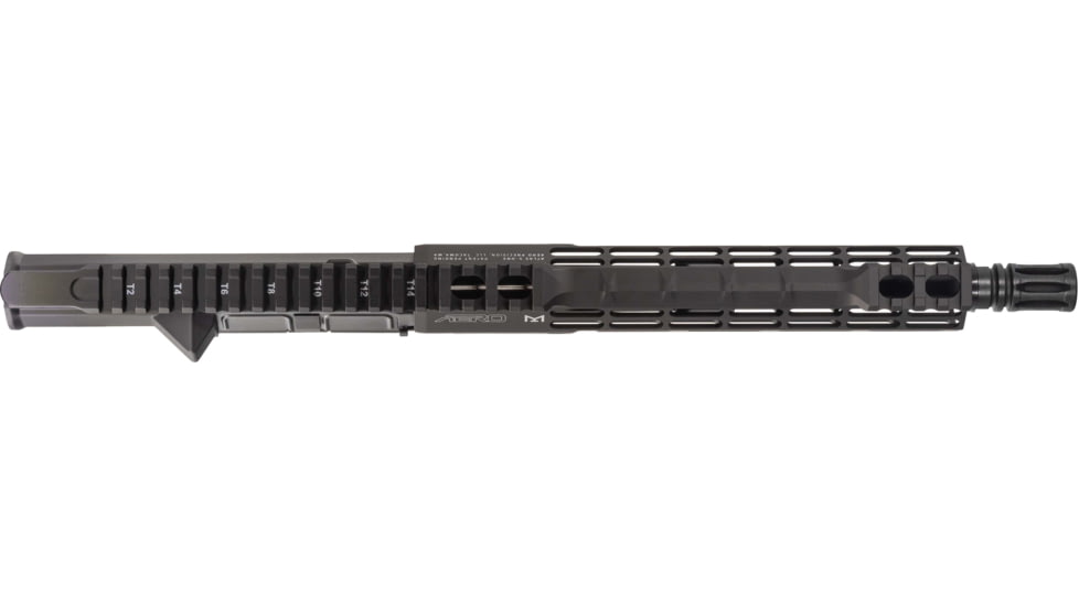 Aero Precision M4E1-T Complete Upper Receiver, .300 AAC Blackout, 10in, Pistol Length, S-One M-LOK Handguard, Black, APAR712102M4