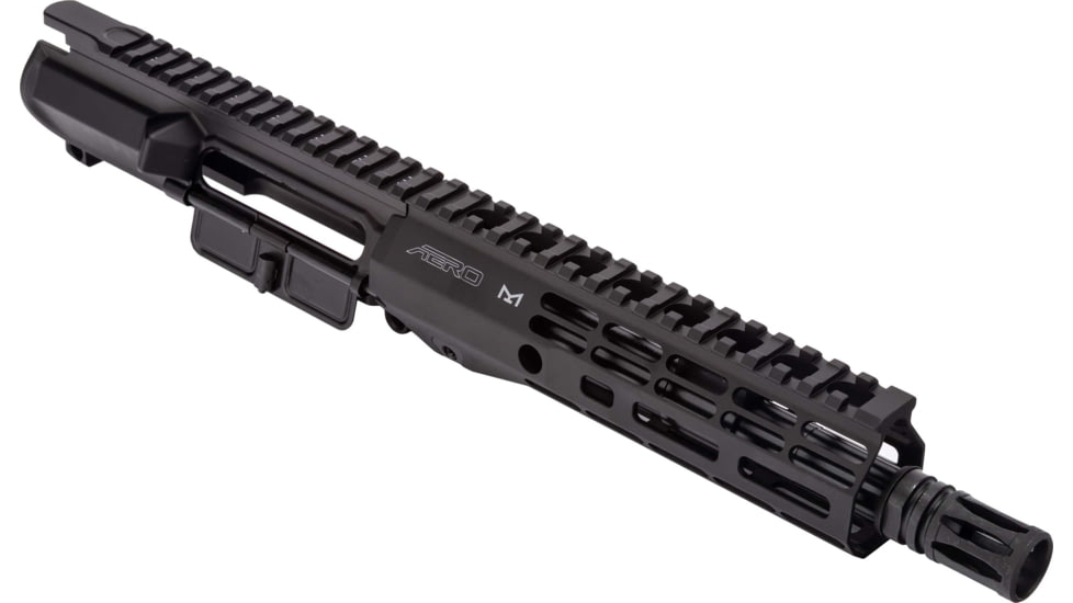 Aero Precision M4E1-T Complete Upper Receiver, .300 AAC Blackout, 8in, Pistol Length, R-One M-LOK Handguard, Black, APAR712701M1