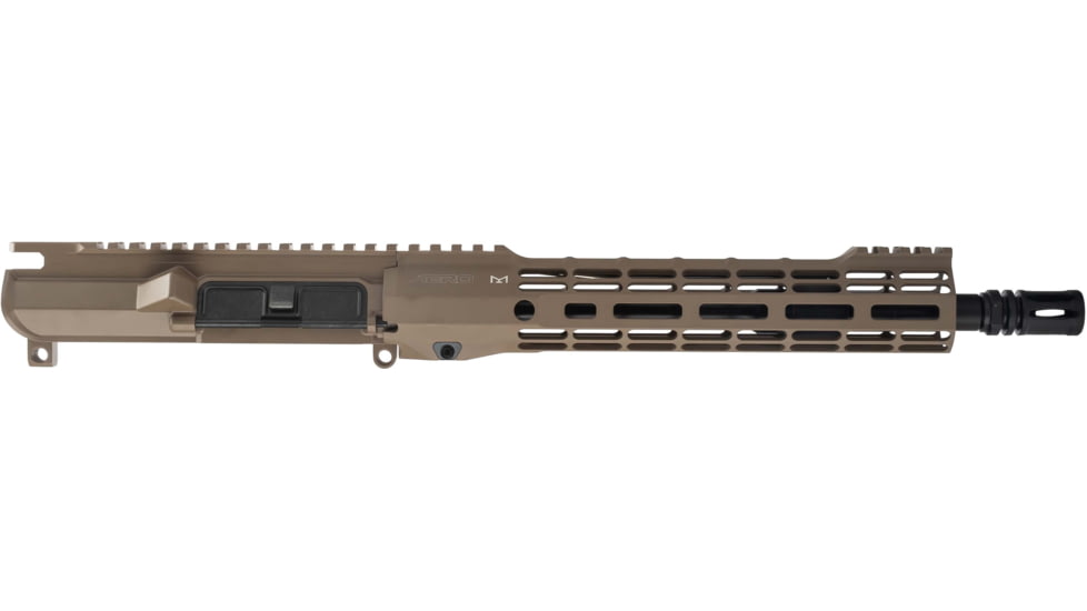 Aero Precision M4E1-T Complete Upper Receiver, 5.56mm, 11.5in, Carbine Length, S-One M-LOK Handguard, FDE, APAR712112M29