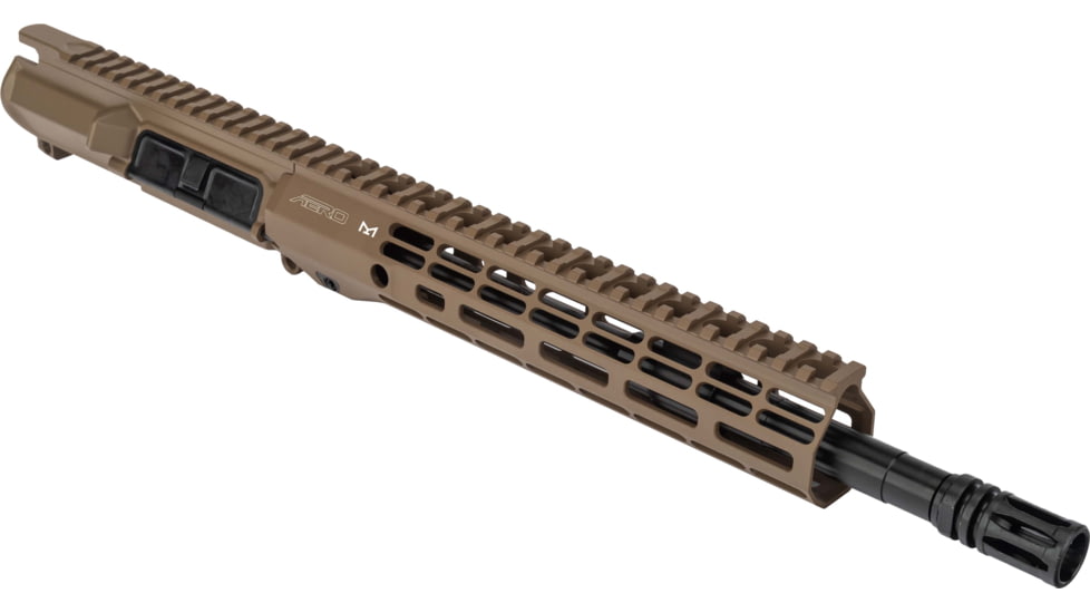 Aero Precision M4E1-T Complete Upper Receiver, 5.56mm, 12.5in, Carbine Length, R-One M-LOK Handguard, FDE, APAR712713M30