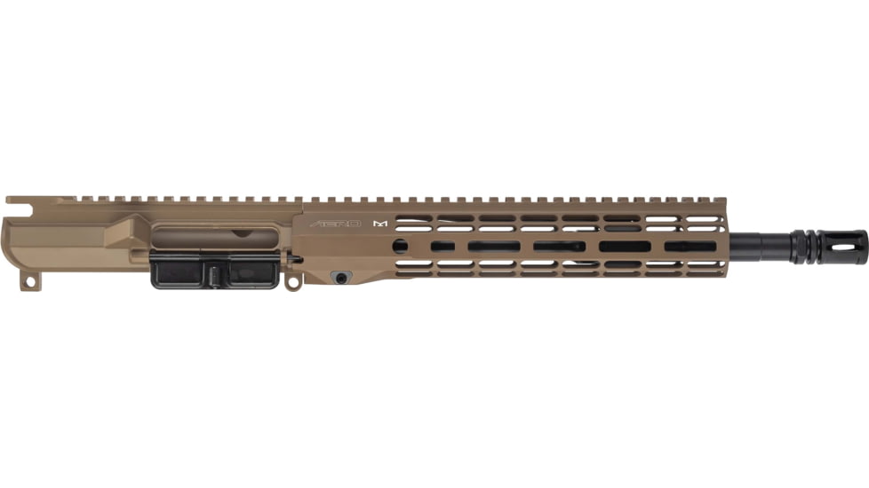 Aero Precision M4E1-T Complete Upper Receiver, 5.56mm, 12.5in, Carbine Length, R-One M-LOK Handguard, FDE, APAR712713M30