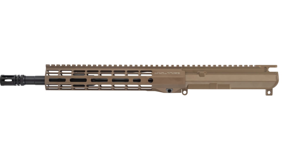 Aero Precision M4E1-T Complete Upper Receiver, 5.56mm, 12.5in, Carbine Length, R-One M-LOK Handguard, FDE, APAR712713M30