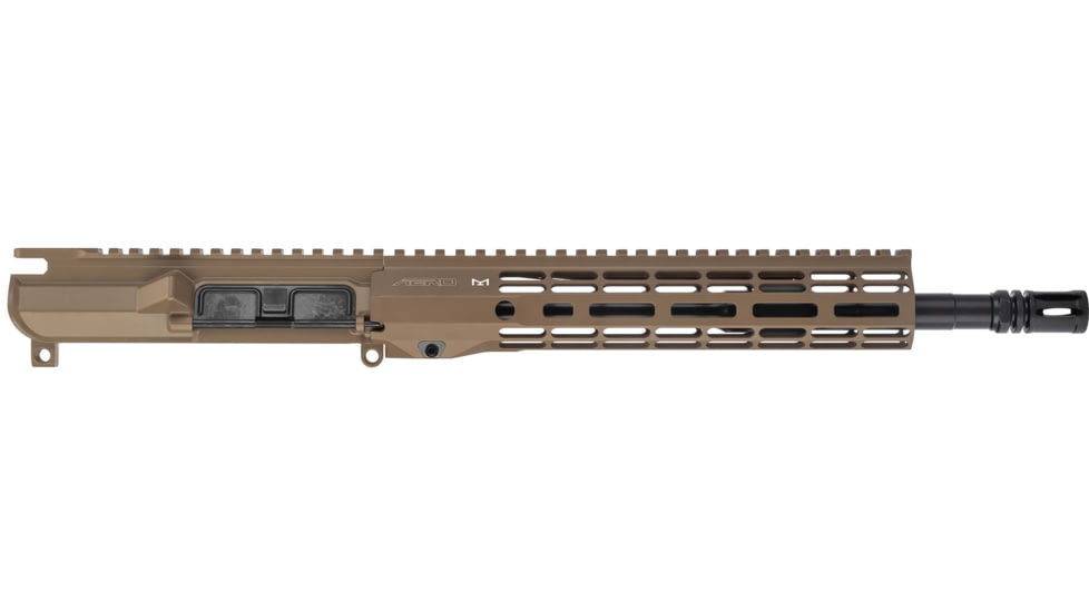 Aero Precision M4E1-T Complete Upper Receiver, 5.56mm, 12.5in, Carbine Length, R-One M-LOK Handguard, FDE, APAR712713M30