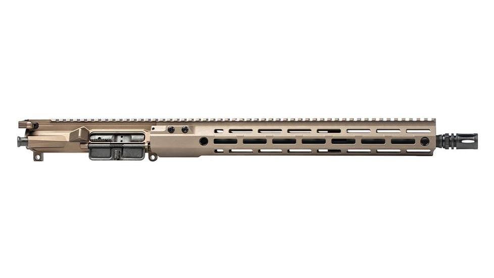 Aero Precision M4E1-T PRO 5.56x45, 16 in Upper Receiver, Hanson, Mid Length, 1-7 Twist, A2 Birdcage, Kodiak Brown, 21D112-1