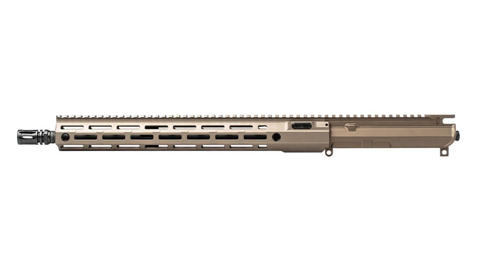 Aero Precision M4E1-T PRO CHF, M4, 5.56mm, 16 inch Complete Upper Receiver, Hanson, Mid Length, 1-7 Twist, A2 Birdcage, Anodized, Kodiak Brown, APAR700021D112