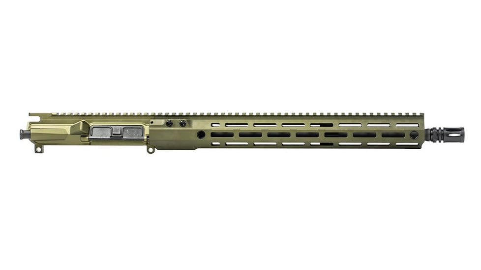 Aero Precision M4E1-T PRO CHF, M4, 5.56mm, 16 inch Complete Upper Receiver, Hanson, Mid Length, 1-7 Twist, A2 Birdcage, Anodized, OD Green, APAR700011D112
