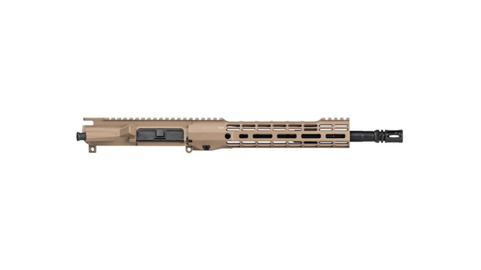 Aero Precision M4E1-T SM10.3 5 Complete Upper, 5.56 x 45, 12.5inch, Government, Carbine, 1-7 Twist, 1/2 x 28 Thread, Cerakote, FDE, APAR700113M30