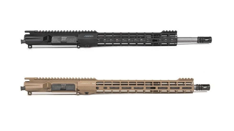 Aero Precision M4E1 Threaded 16in .223 Wylde w/ ATLAS S-ONE Handguard Complete Upper Receiver, Black, Flat Dark Earth