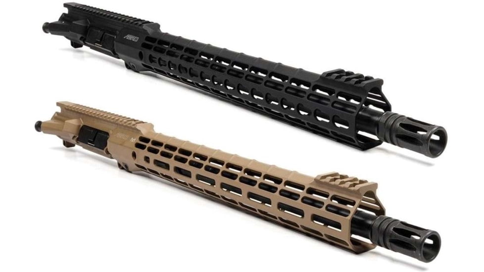 Aero Precision M4E1 Threaded 16in .300 Blackout w/ ATLAS S-ONE Handguard Complete Upper Receiver, Black, Flat Dark Earth