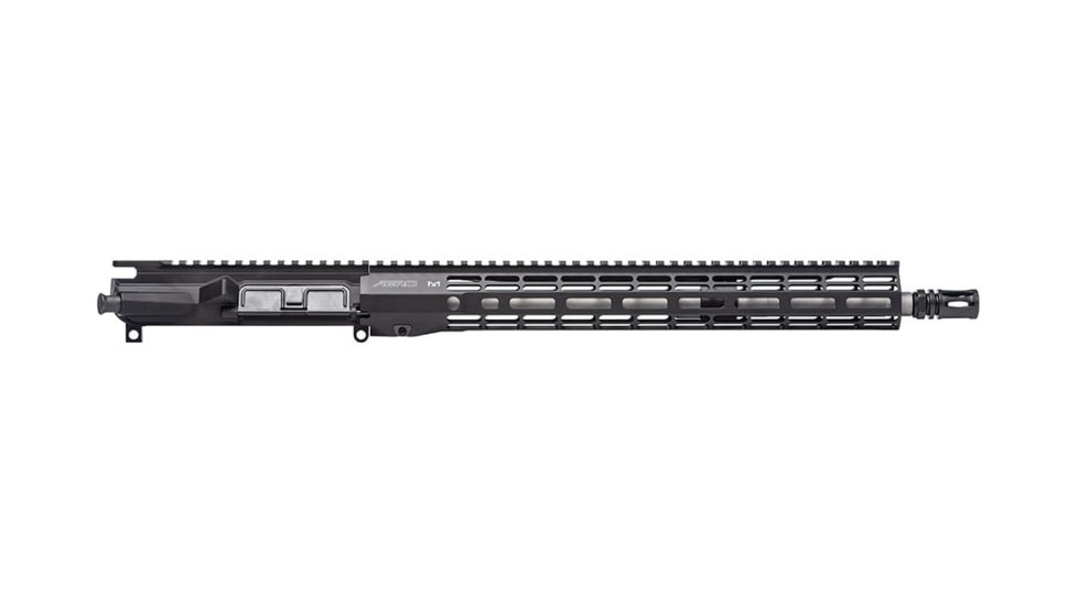 Aero Precision M4E1 Threaded .223 Wylde Complete Upper Receiver, 16in, Mid-Length Barrel, 1-8 Twist, A2 Flash Hider, ATLAS R-ONE Handguard, Black Anodized, APAR700705M9