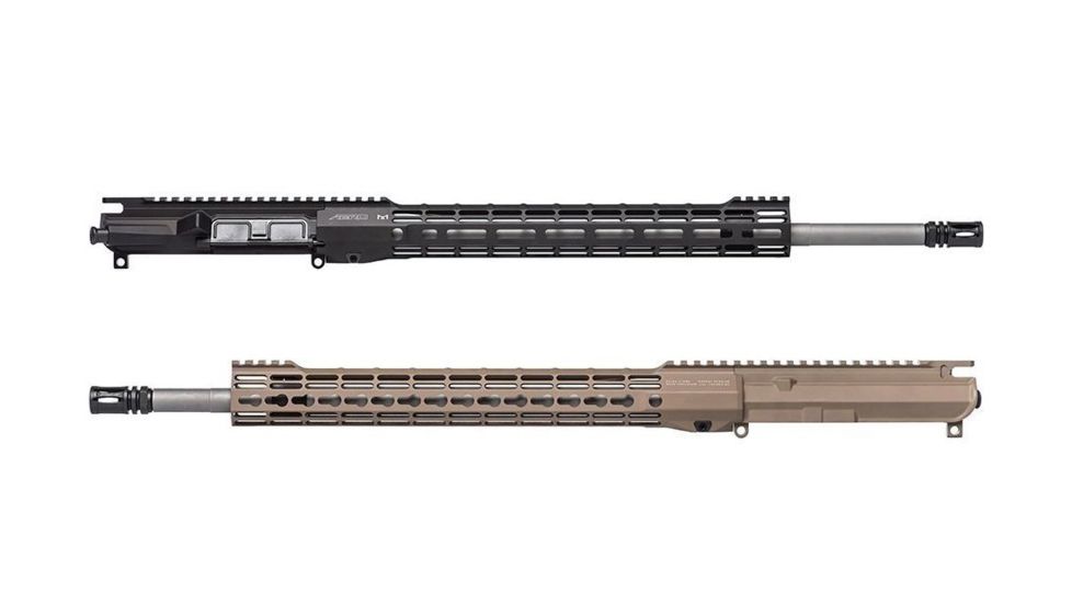 Aero Precision M4E1 Threaded .224 Valkyrie w/ATLAS S-ONE Handguard Complete Upper Receiver, Black, Flat Dark Earth