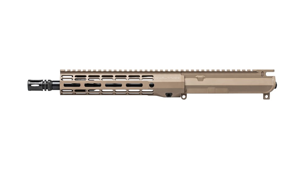 Aero Precision M4E1 Threaded 5.56mm Complete Upper Receiver, 10,5in, M4 Barrel, 1-7 Twist, A2 Flash Hider, ATLAS R-ONE Handguard, FDE Cerakote, APAR700712M2