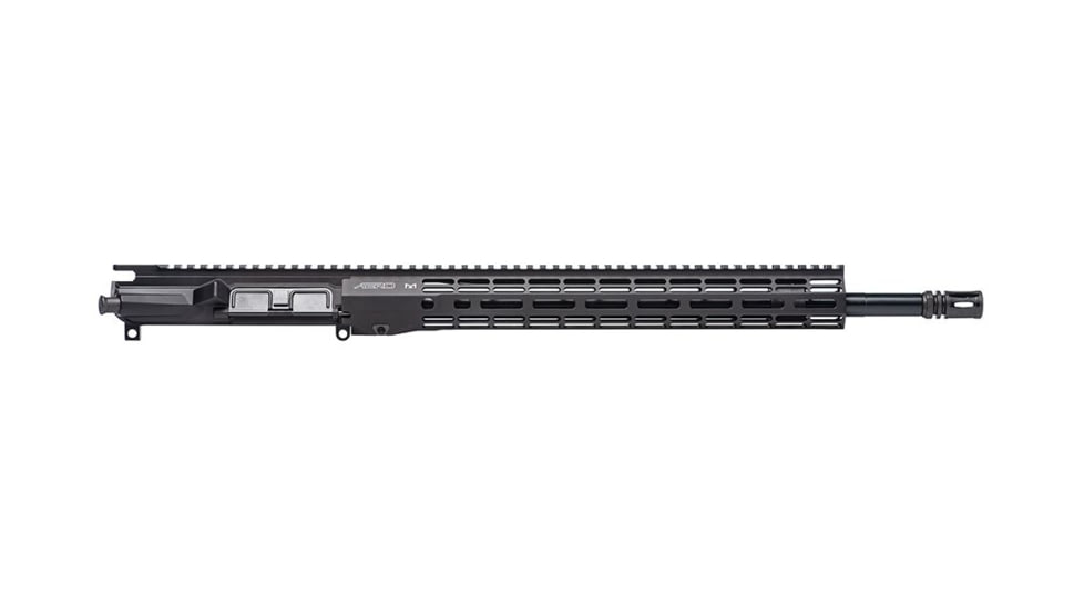 Aero Precision M4E1 Threaded 5.56mm Complete Upper Receiver, 18in, 1-7 Twist, A2 Flash Hider, ATLAS R-ONE Handguard, Black Anodized, APAR700705M8