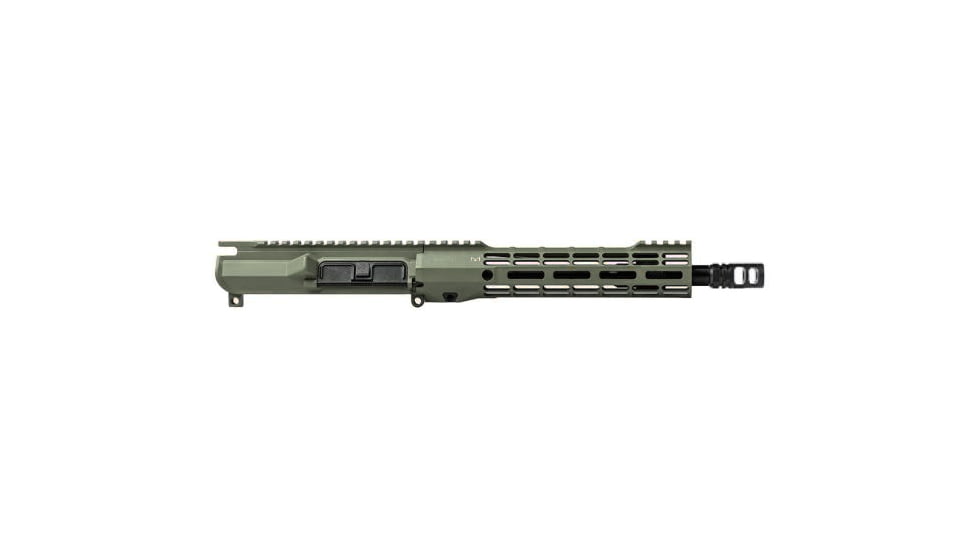 Aero Precision M4E1 Threaded Complete Upper Receiver, 5.56, 11.5in, Carbine Length, 1-7 Twist, 10.3in ATLAS S-ONE Handguard, A2 Flash Hider, Cerakote, OD Green, APAR700389M29