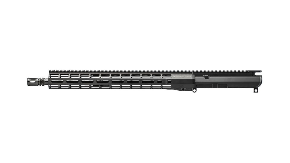 Aero Precision M4E1 Threaded No Forward Assist Complete Upper Receiver, 16in 5.56 Mid, RM15, Anodized Black, APAR712705M7