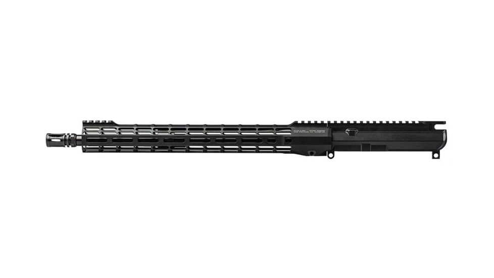 Aero Precision M4E1 Threaded No Forward Assist Complete Upper Receiver, 16in 5.56 Mid, SM15, Anodized Black, APAR712105M7