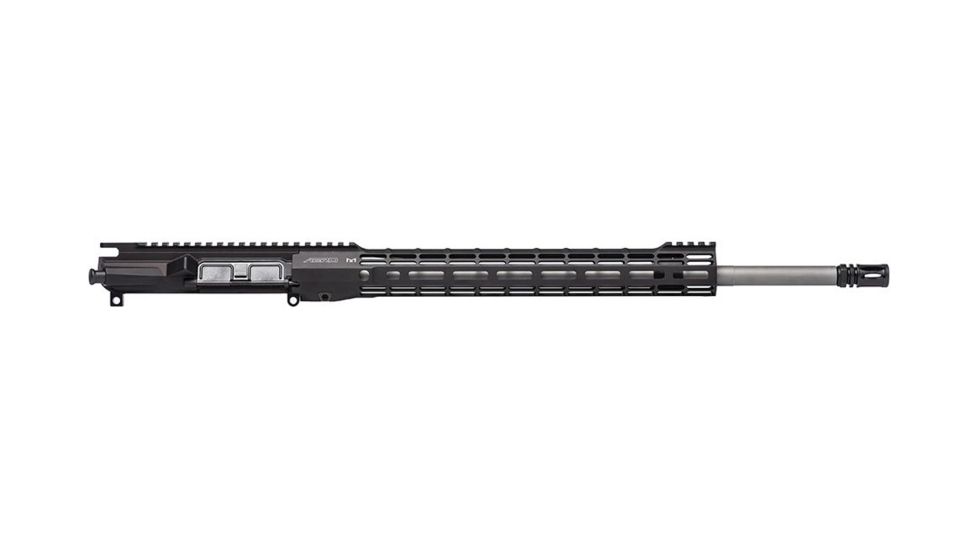 Aero Precision Threaded Upper Receiver, M4E1, .224 Valkyrie, 20 inch Barrel, DMR Profile, 15 inch KeyMod ATLAS S-ONE Handguard, A2 Flash Hider, Anodized Black, APAR700305P57