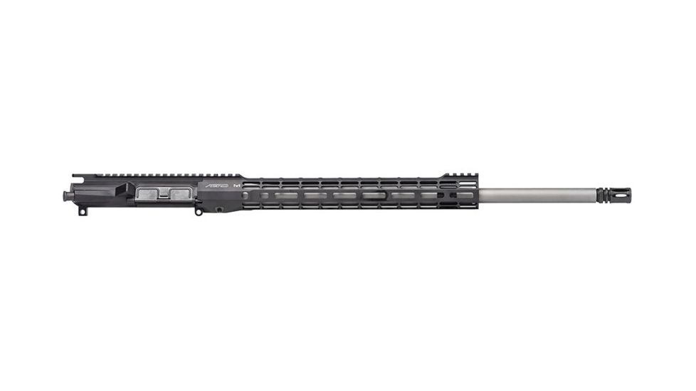 Aero Precision Threaded Upper Receiver, M4E1, .224 Valkyrie, 22 inch Barrel, Heavy Profile, 15 inch M-LOK ATLAS S-ONE Handguard, A2 Flash Hider, Anodized Black, APAR700305M58