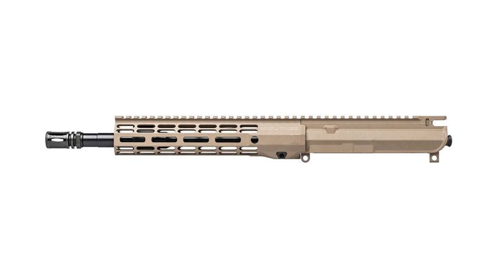 Aero Precision Threaded Upper Receiver, M4E1, 5.56, 11.5 inch Barrel, 9 inch M-LOK ATLAS R-ONE Handguard, A2 Flash Hider, Flat Dark Earth, APAR700712M29