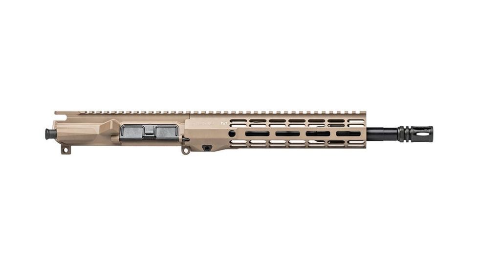 Aero Precision Threaded Upper Receiver, M4E1, 5.56, 11.5 inch Barrel, 9 inch M-LOK ATLAS R-ONE Handguard, A2 Flash Hider, Flat Dark Earth, APAR700712M29
