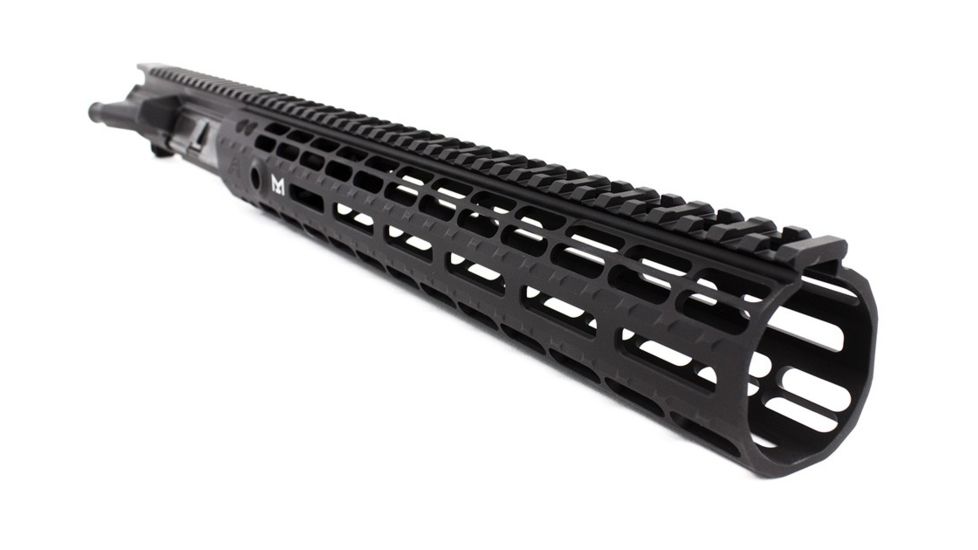 Aero Precision M4E1 Upper Receiver, AR-15, 5.56x45mm NATO, 12 in M-LOK Handguard, No BCG/Charging Handle, Anodized, Black, APAR640231MS