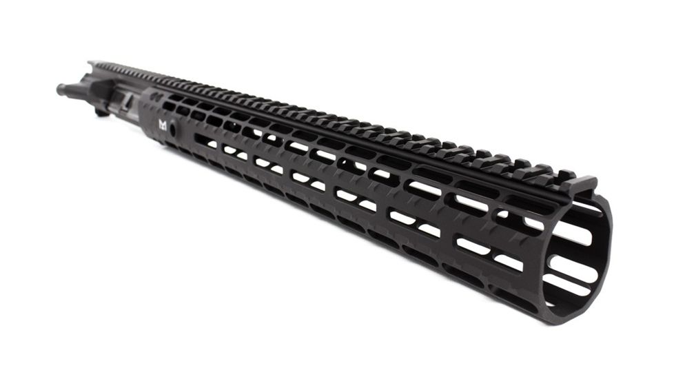Aero Precision M4E1 Upper Receiver, AR-15, 5.56x45mm NATO, 15 in M-LOK Handguard, No BCG/Charging Handle, Anodized, Black, APAR640251MS