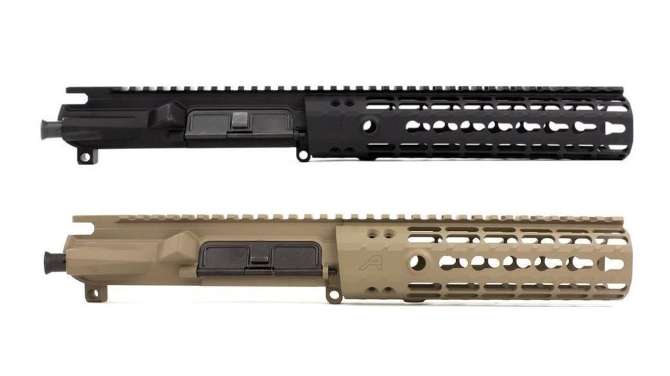 Aero Precision M4E1 Upper Receiver and KeyMod Handguard Combo, No BCG/Charging Handle, Anodized Black, FDE Cerakote