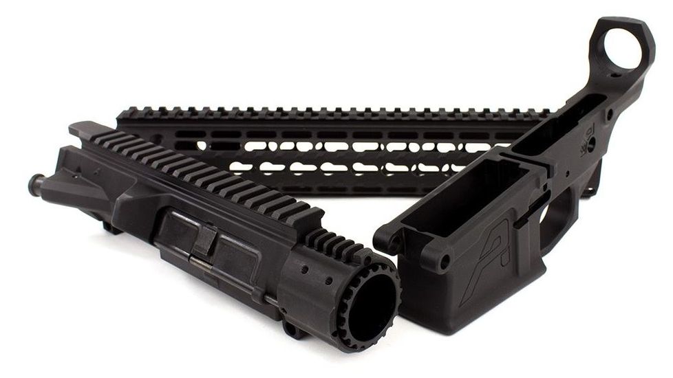 Aero Precision M5 Builder Set w/ 12in KeyMod Handguard Gen 2, Anodized Black, APCS100087S