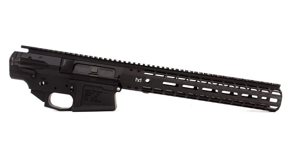 Aero Precision M5 Builder Set w/ 12in M-LOK Handguard Gen 2, Anodized Black, APCS100089S