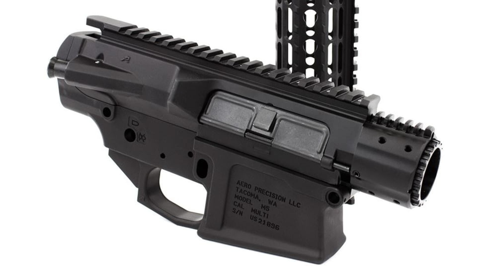 Aero Precision M5 Builder Set w/ 15in KeyMod Handguard Gen 2, Anodized Black, APCS100022S