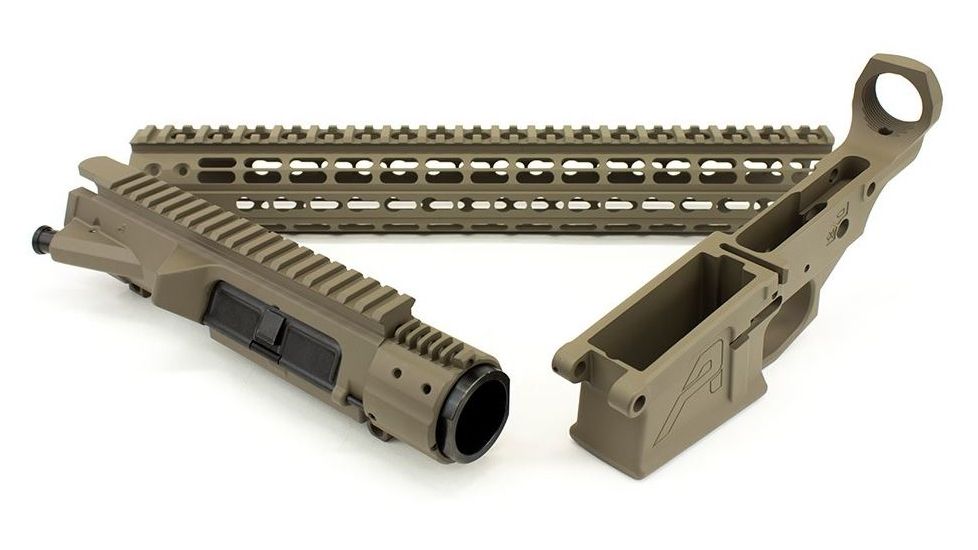 Aero Precision M5 Builder Set w/ 15in KeyMod Handguard Gen 2, FDE Cerakote, APCS100023S