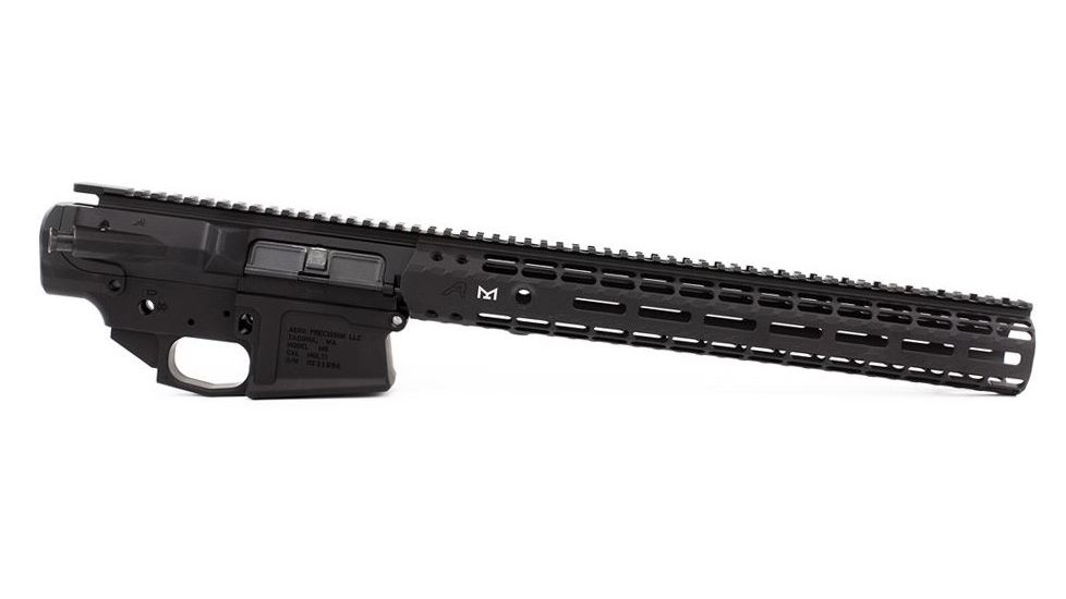 Aero Precision M5 Builder Set w/ 15in M-LOK Handguard Gen 2, Anodized Black, APCS100078S