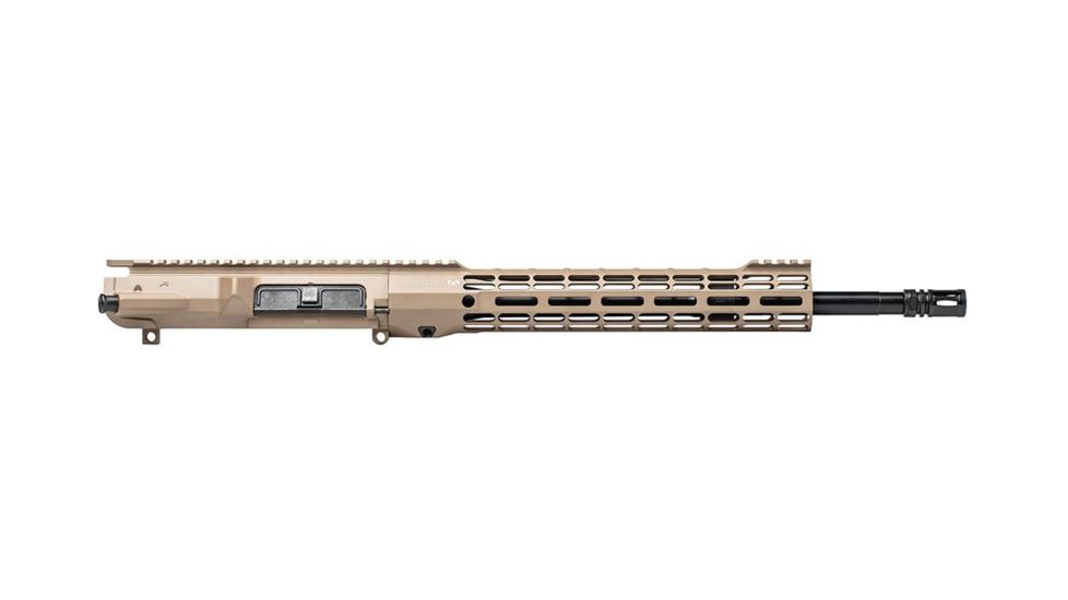 Aero Precision M5 Complete Upper Receiver, 16in .308 CMV Mid Barrel, w/ATLAS S-ONE 12in M-LOK Handguard, Anodized, Flat Dark Earth, APAR538114M22